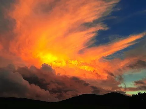 Calm after the storm  Stock Photos