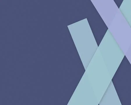 A calm arrangement of translucent polygonal forms in navy, teal, and pale l.. Stock Illustration