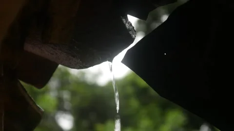 A calm atmosphere during the rain Stock Footage 327190723