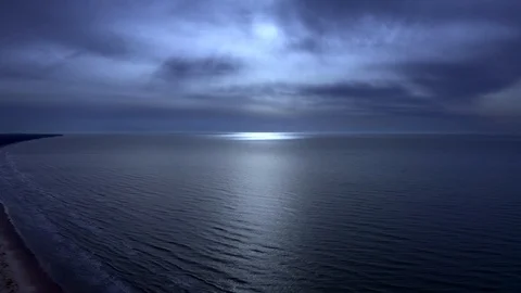 Calm Baltic sea. Stock-Footage 125734881