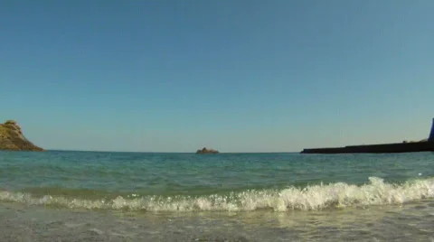 Calm bay Video stock 834983