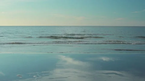 Calm beach Stock Footage 68522319