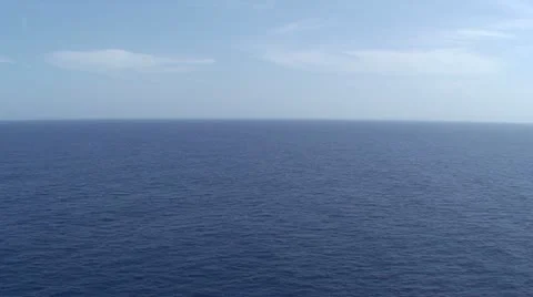 Calm Blue Sea Stock Footage 11230484