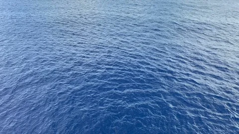 Calm Caribbean waters background with copy space Stock Footage 106594479