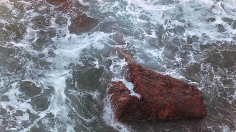 Calm Coastal Rocks Vídeo Stock 41293276