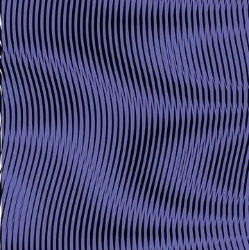 Calm concave convex linear texture with optical illusion. Stock Illustration