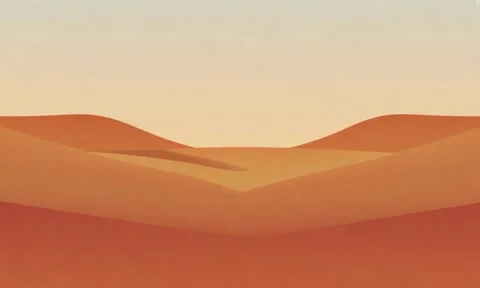 A calm desert gradient background Stock Footage 304565509