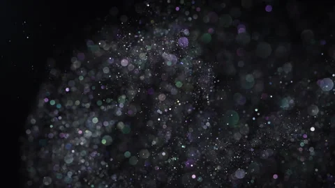 Calm drifting atmospheric specks. Stock Footage 322802434