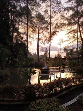 Calm evening Stock Photos