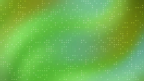 Calm Green Wave – Abstract Motion with Gentle Particles Stock Footage 310642712