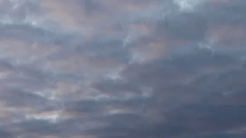 Calm high clouds in from north norway on the way to the coast time lapse Stock Footage 119793149