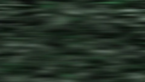 Calm horizontal green waves flowing on black background. Pulsating pattern 4k Video stock 152445459