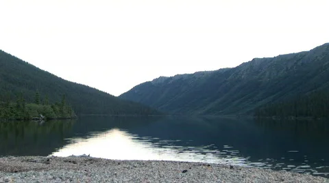 Calm lake Stock Footage 631293