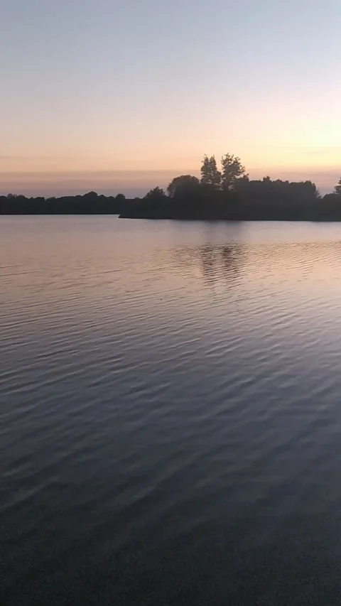 Calm lake Video stock 226404095