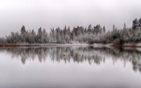Calm lake Stock-Fotos