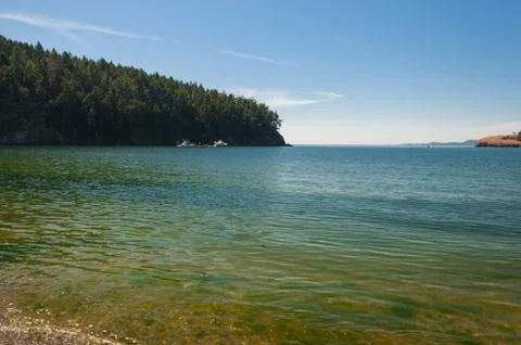 Calm landscape Stock Photos