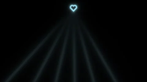Calm light rays shining in a dark space creating a Stock Footage 339070231