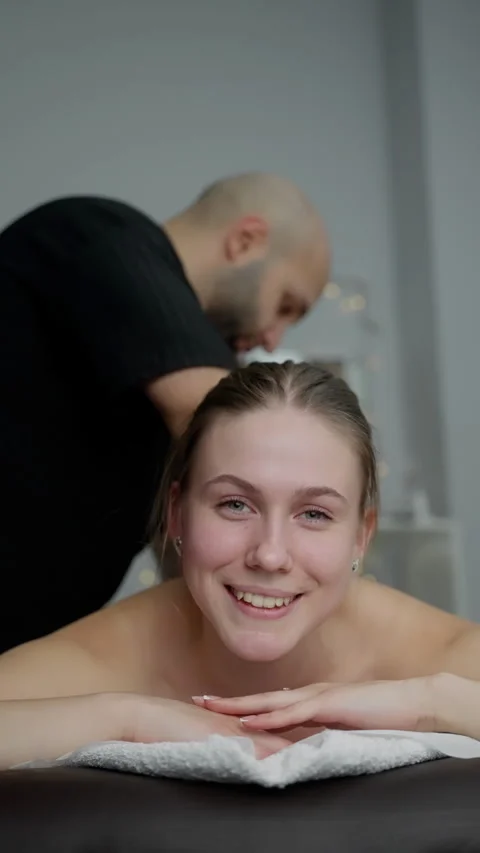 Calm Massage Session, Therapist at Work Stock Footage 261676782
