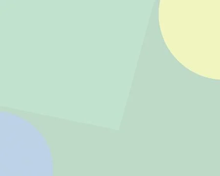 A calm minimalist composition of translucent angular forms and rounded acce.. Stock Illustration