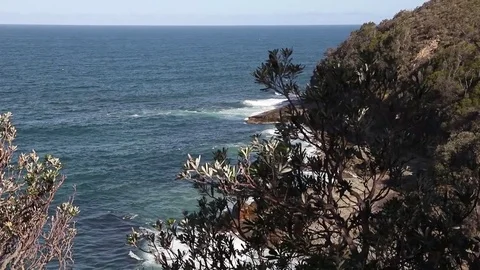 Calm Ocean Bay Stockbeeldmateriaal 83022478