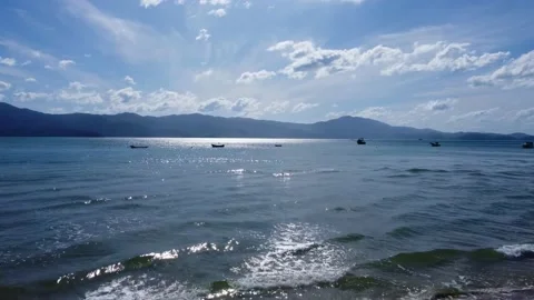 The calm ocean Stock Footage 185289308