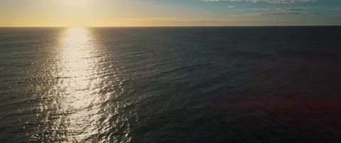 Calm Ocean Tides Stock Footage 154799623