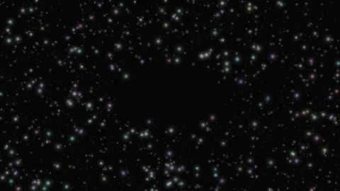 Calm Orb Flow Dark Seamless Loop Background Stock Footage 332484281