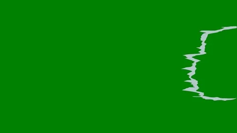 A calm organic green screen transition using twisting lines Ideal Vídeos de archivo 301387283
