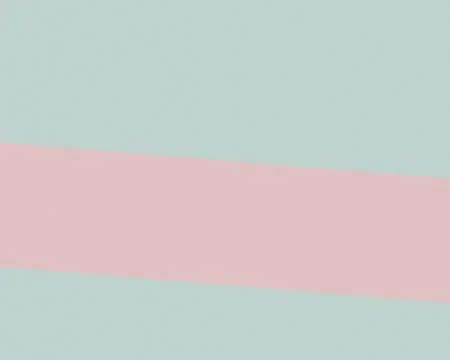 A calm pastel composition featuring a broad blush stripe crossing a muted a.. Stock Illustration