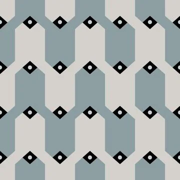 Calm pastel seamless pattern of braided grey and white pigtail stripes with.. イラスト素材