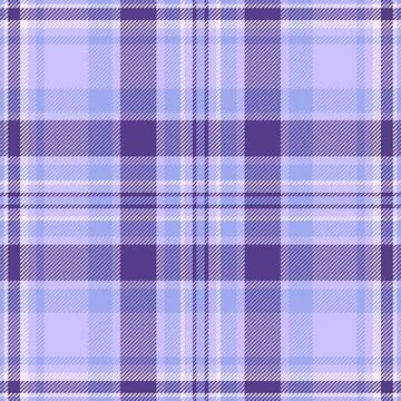 Calm plaid textile pattern, expressive seamless vector background. Line fab.. Illustrazione stock