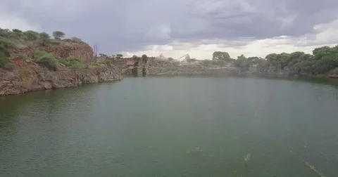 Calm Quarry Vídeo Stock 81985474