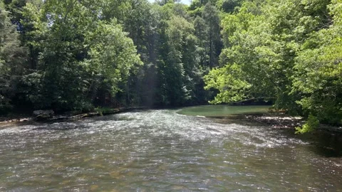 Calm River 07 Video stock 236493436