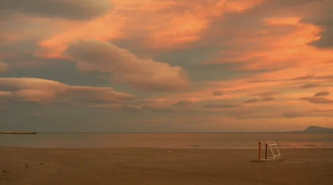 Calm scene at the beach 스톡 동영상 302349