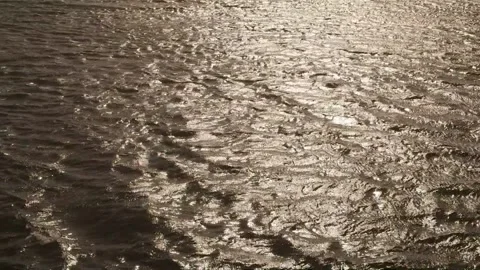 Calm Sea at dusk Stock Footage 201524915