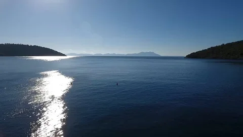 Calm sea Stock Footage 98353451