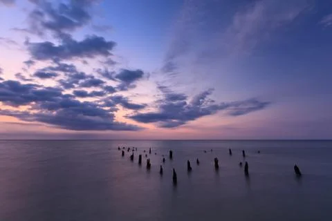 Calm sea Stock Photos