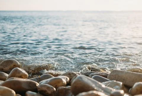 Calm sea Stock Photos