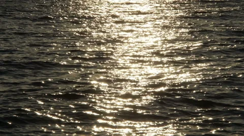 Calm sea with sunset Vidéo 37127885