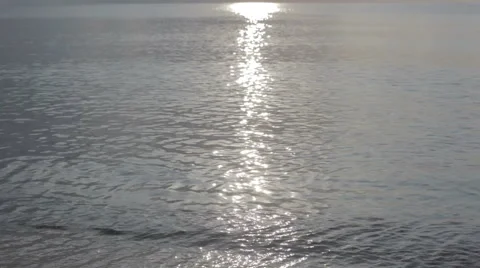 Calm sea surface Stock Footage 61894152