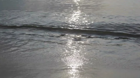 Calm sea surface Stock Footage 61894286