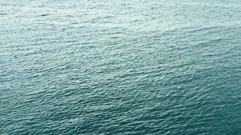 Calm sea surface with gentle wind ripples Stock Footage 320897144