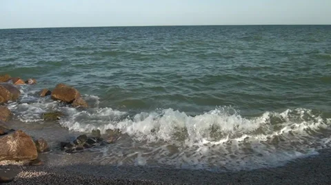 Calm at the seaside Stock Footage 36675776