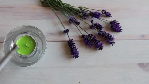 Calm spa scene Stock-Footage 133334564