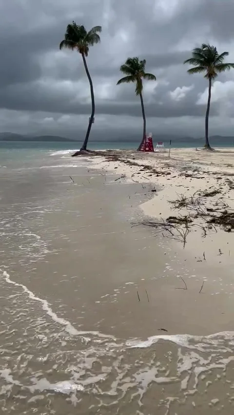 Calm Before the Storm Stock Footage 313292187