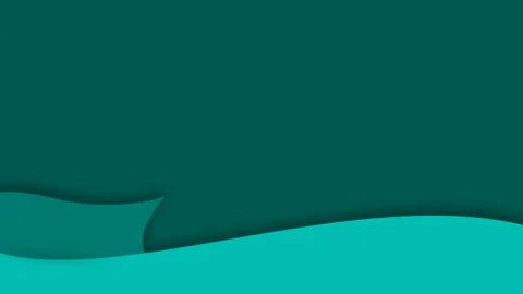 Calm Teal Green Abstract Waves Background for National Senior Citizens Heal.. Stock Footage 340133574