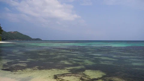 A calm tropical sea Stock Footage 101659976
