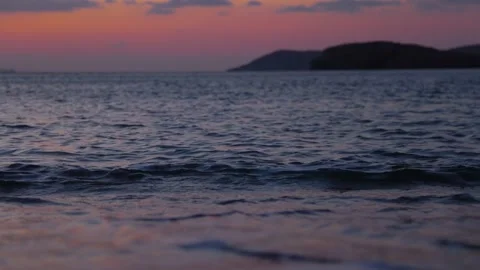 Calm view on the beach Stock Footage 165176186