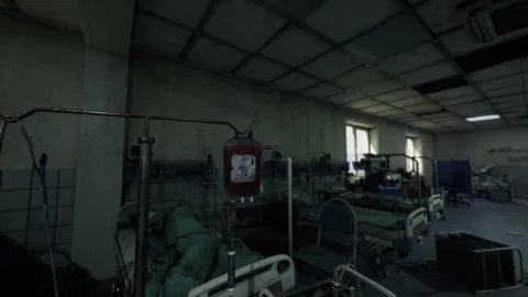 Calm visual capturing fragile state and absence of essential healthcare tools Stock Footage 340347219