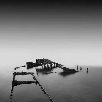 Calm water Stock Photos